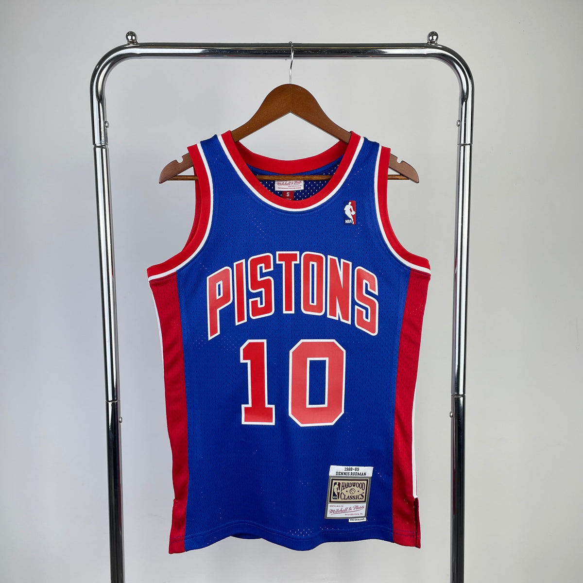 Detroit Pistons Retro (1988)- Dennis Rodman #10