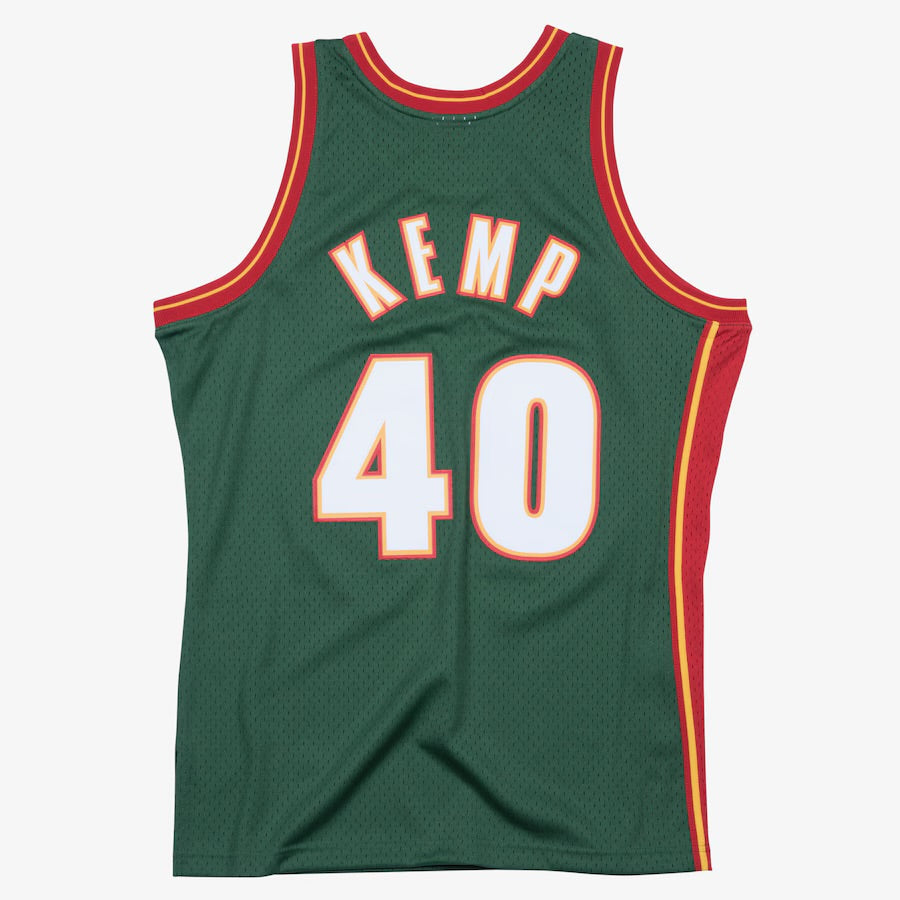 Seattle SuperSonics Retro (1995) - Shawn Kemp #40