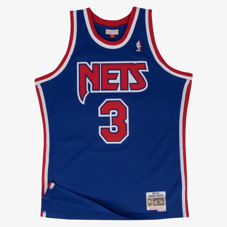 Brooklyn Nets Retro (1992)- Drazen Petrovic #3