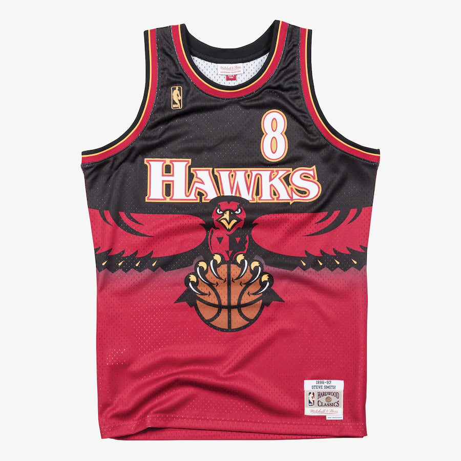Atlanta Hawks Retro (1996)- Steve Smith #8