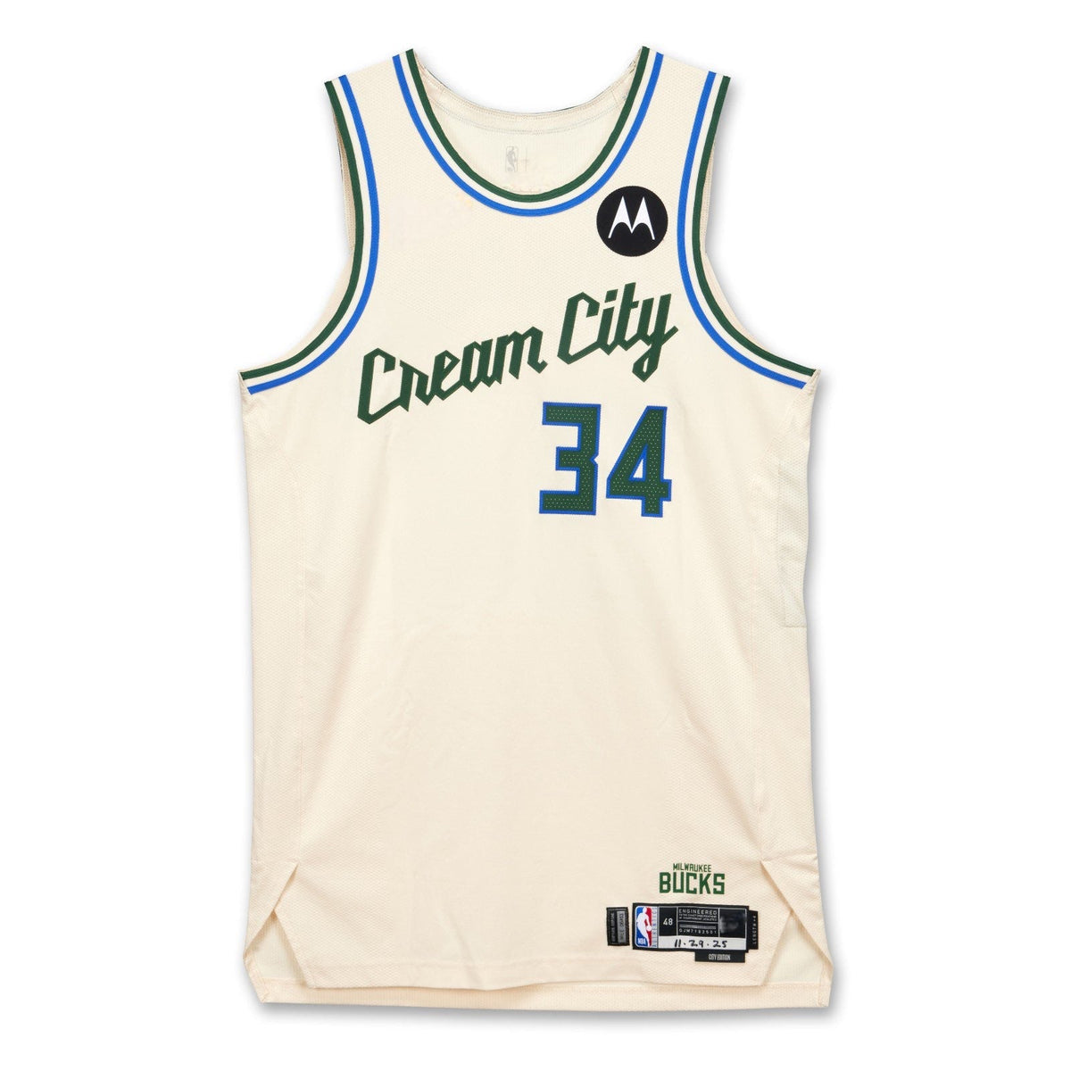 Milwaukee Bucks City Edition (25/26)- #34