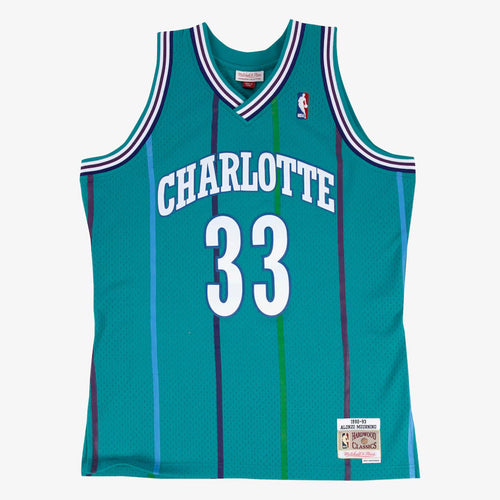 Charlotte Hornets Retro (1992)- Alonzo Mourning #33
