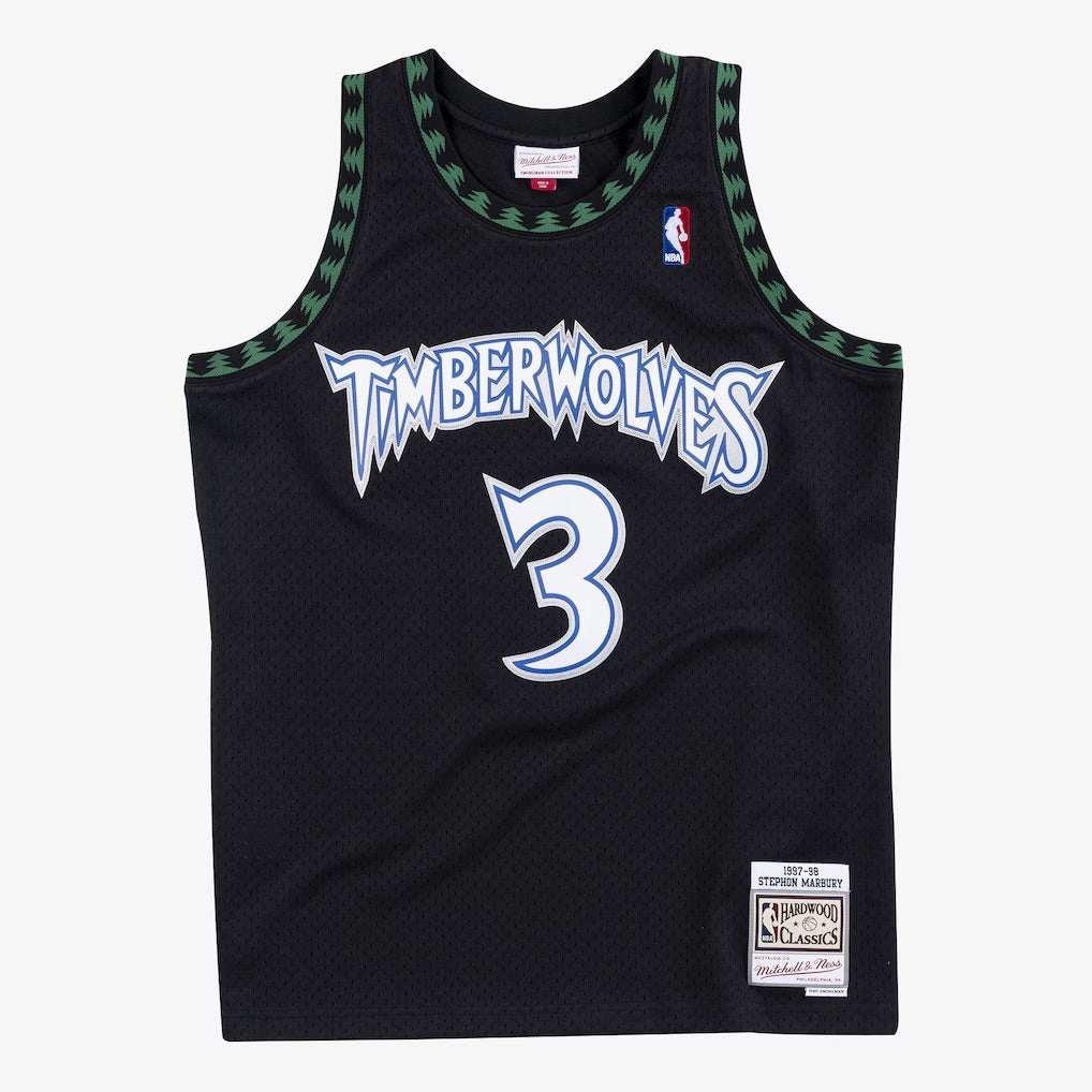 Minnesota Timberwolves Retro (1997)- Stephon Marbury #3