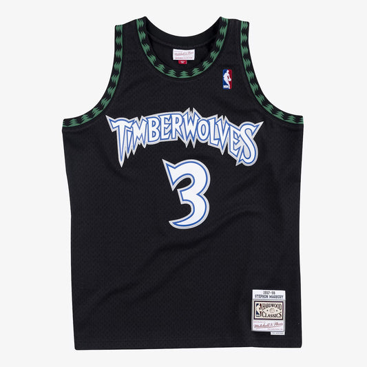 Minnesota Timberwolves Retro (1997)- Stephon Marbury #3