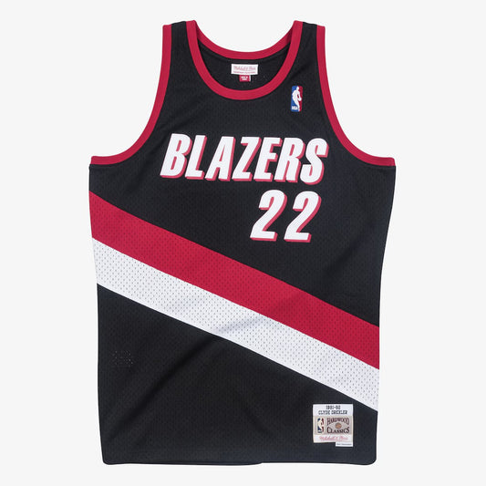 Portland Trail Blazers Retro (1991)- Clyde Drexler #22
