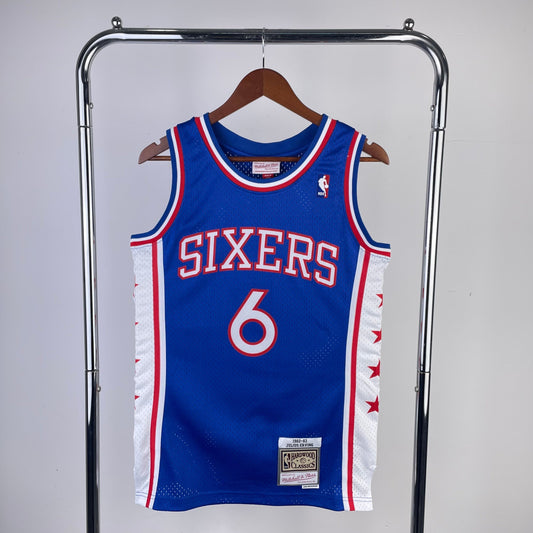 Philadelphia 76ers Retro (1982)- Julius Erving #6