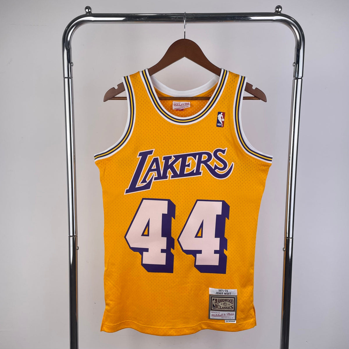 Los Angeles Lakers Retro (1971)- Jerry West #44