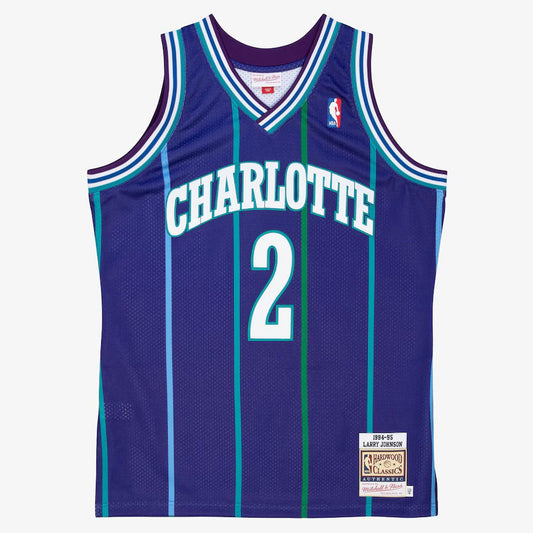 Charlotte Hornets Retro (1994)- Larry Johnson #2